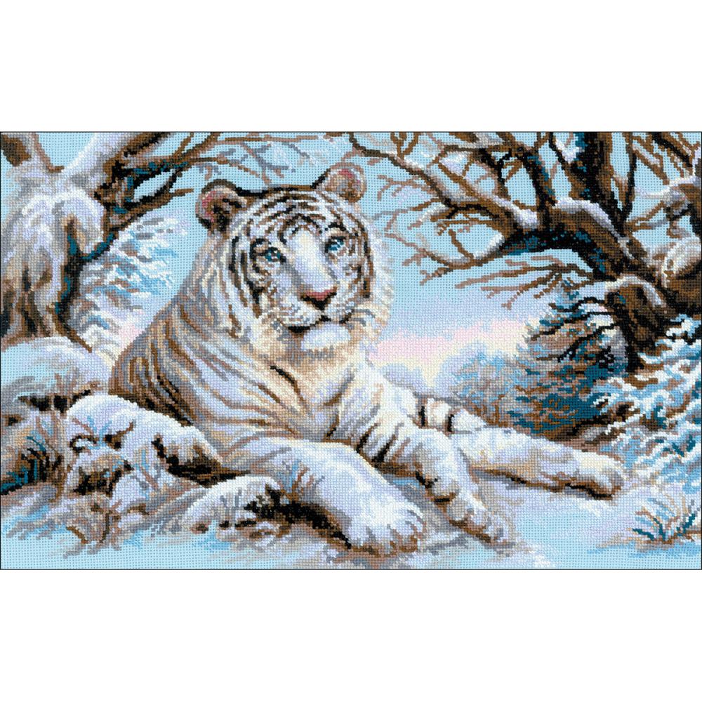 Bengel Tiger (10 Count) Counted Cross Stitch Kit